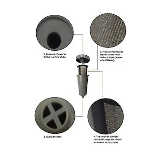 Genanvendelige K S Filter Pods til B30 B40 B50 B60 B70 K10 Mini K- K-mini