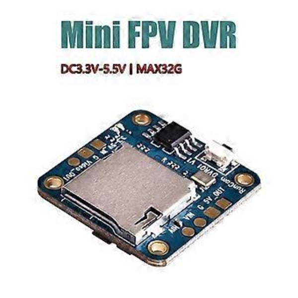 För Mini FPV DVR Förlustfri Videoutgång för VTX Mini FPV Racing Drone Quadcopter Mini FPV DVR