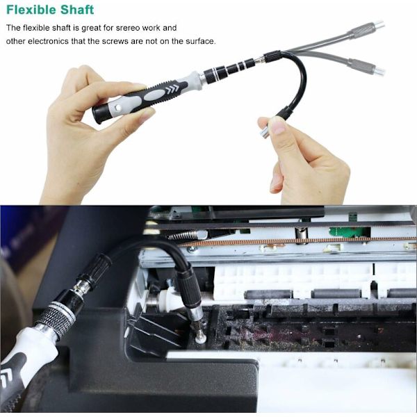 115 i 1 mini skruvmejsel set precision kit verktyg liten låda torx skruvmejsel dator demontering bärbar dator pc för macbook, iphone, reparation, gla