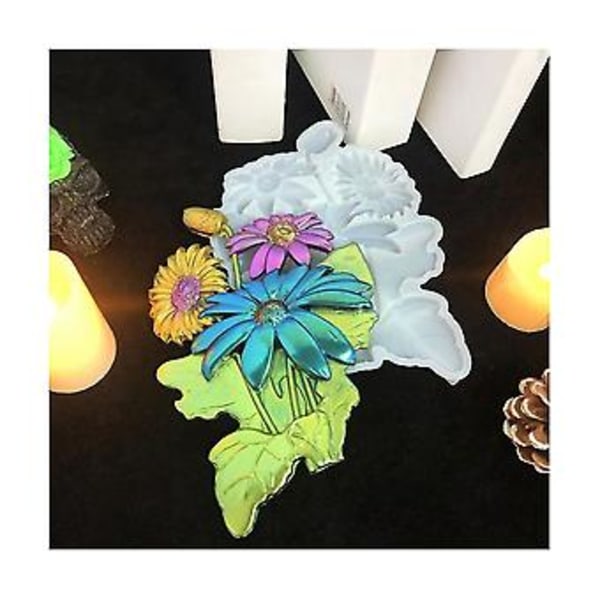 DIY Prydnad Silikonform Harts Epoxi Hantverksform Heminredning