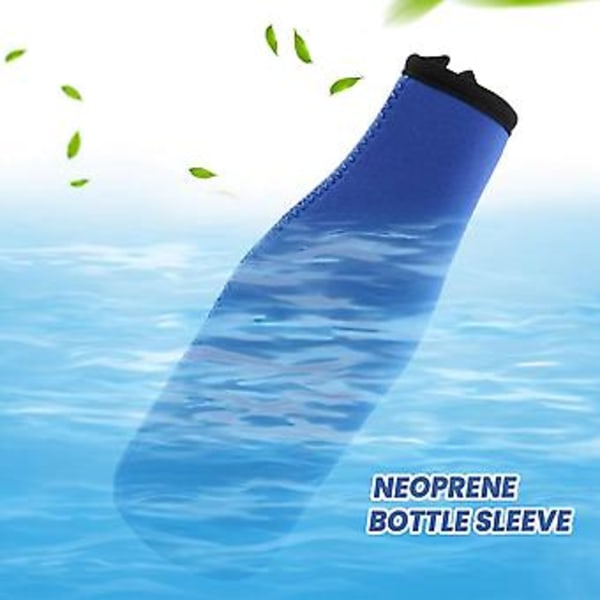 10 kpl Olutpullon Jäähdyttimiä Pullon Eristehihat Renkaalla ja Vetoketjulla 12 Oz 330 Ml Pulloille