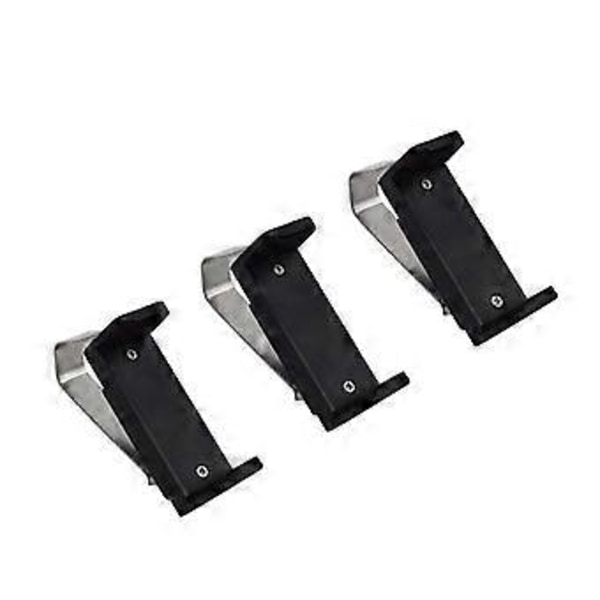 3 stk. Bil Solskærm Klips Holder Mount Stand 45-67mm til Garageport Fjernbetjening Bil Nøgle Fjernbetjening Hurtig Installation