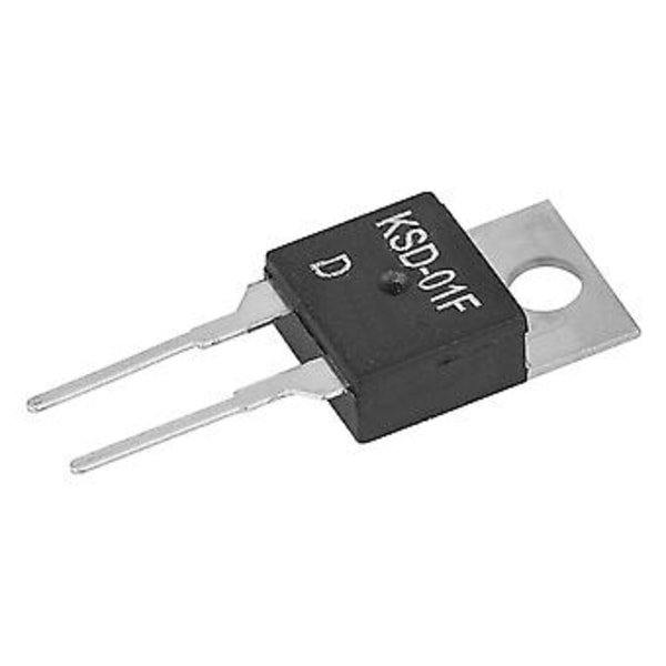 JUC-31F /KSD-01F Temperaturkontroll Normalt Stängd Strömbrytare Termostatbrytare 40~130℃D115℃