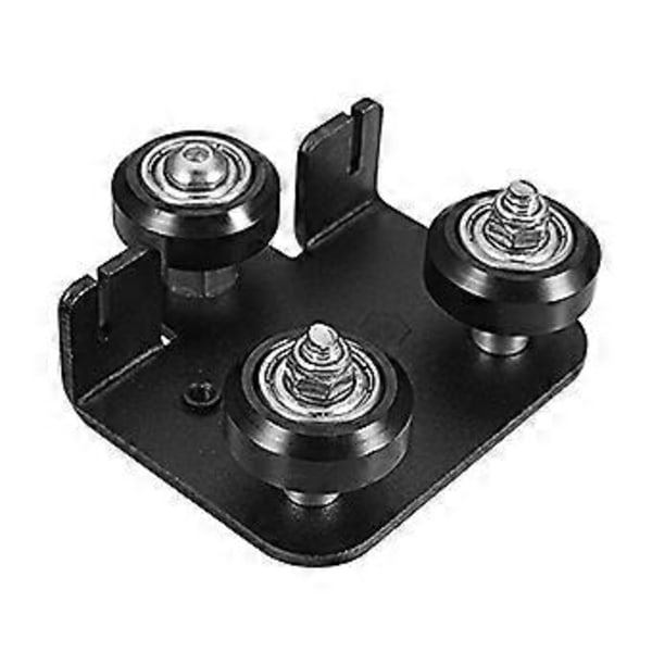 3D-skriverdeler Ekstruder Bakplate med Hjul Ekstruderende Bakplate for Ender 3 CR-10 CR-10S S4