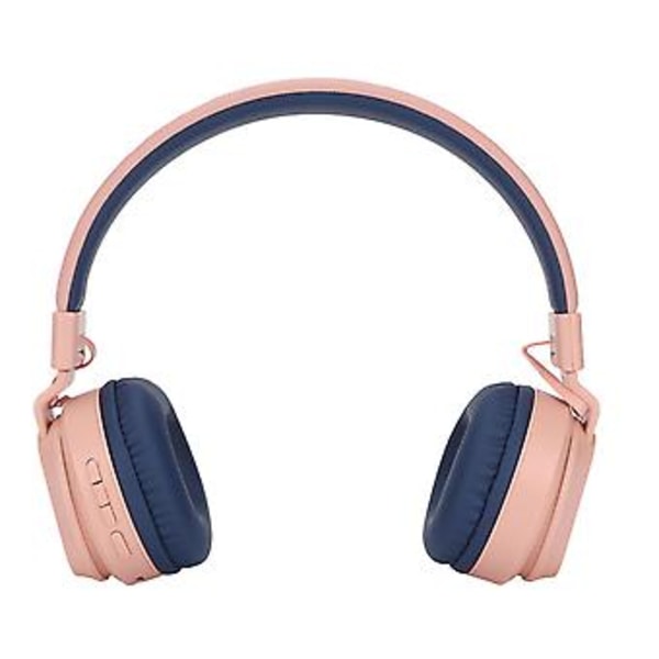 Fingertime BOBO1 Børne Bluetooth Headset Understøtter Linein Afspilningstilstand Hukommelseskort Afspilningstilstand Børnetilstand (Pink)