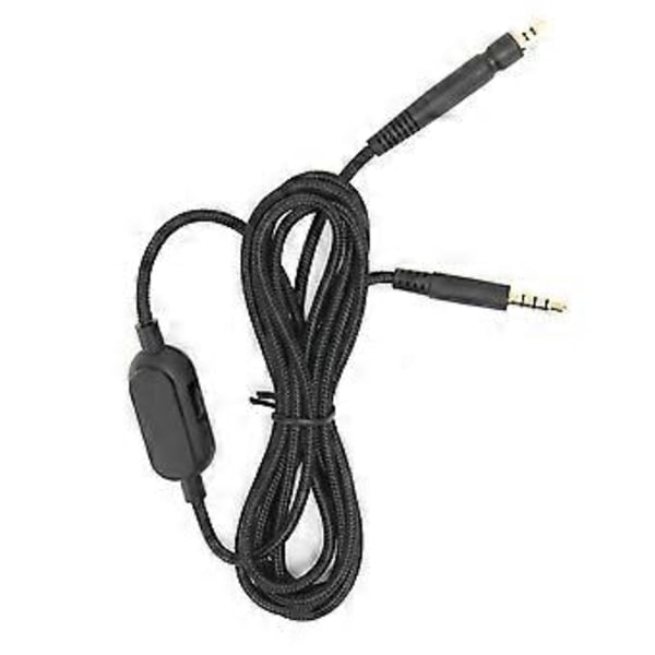 Hodetelefonkabel med volumkontroll og mikrofon dempefunksjon for SteelSeries PC373D GSP350 GSP500 GSP600
