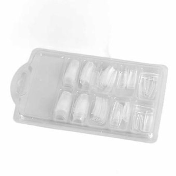 100 stk. Neglekunst Halv Fuld Dækning Kunstige Falske Negle Tips Manicure 05#
