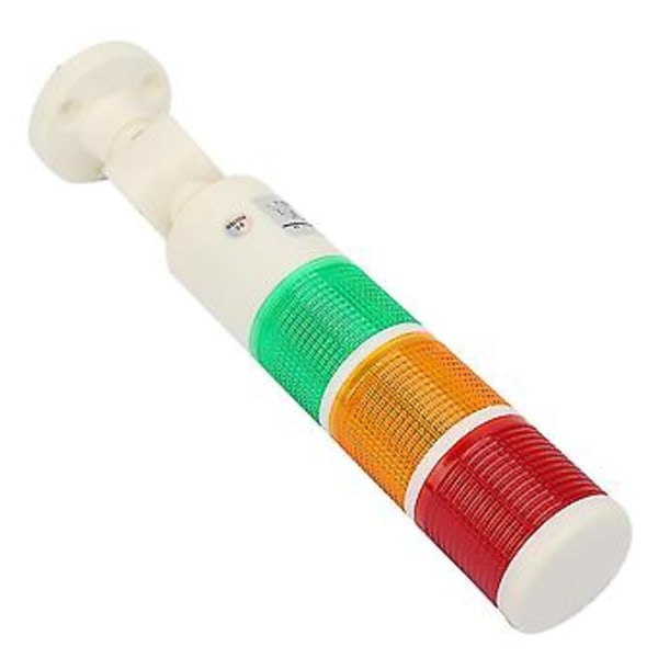 Industriell Varningslampa 3-Lagers LED Signaltorn Vikbar Varningslampa 24VDC