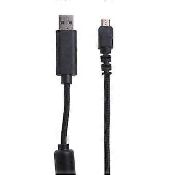 1,9 m USB-kabel Nylonflätad sladd Ersättningskabel för Razer för Wolverine för Xbox One Spelkontroller Reparationsdel Tillbehör