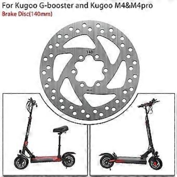 140MM Jarrulevyroottorin Palojen Vaihto Kugoo M4/M4pro/Kugoo G-booster Sähköpotkulaudan Takapyörän Levyjarrupalojen Lisävarusteet