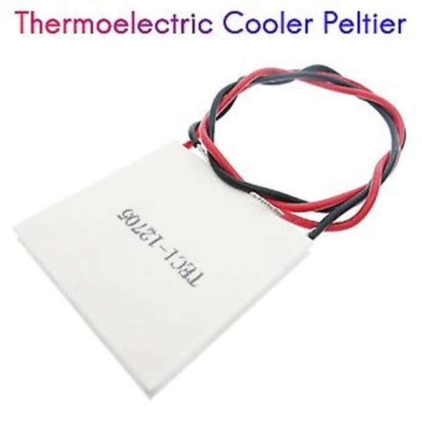 Tec1-12705 Termoelektrisk Er Peltier 40x40mm Tec12705 Peltier Element Modul För Er Radiat