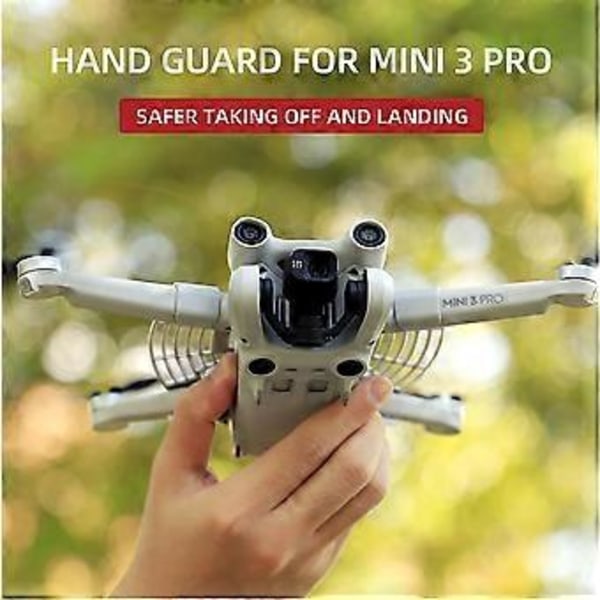 Til Dji Mini 3 Pro Håndbeskytter Finger Palm Board Drone Starthegn Beskyttelse Dæm-plade Til Dji Mini 3 Drone Tilbehør