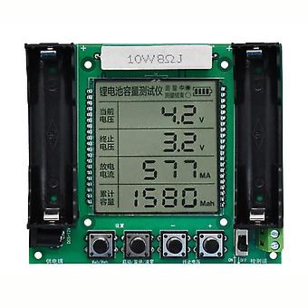 Xh-m239 18650 Er Modul Med LCD Display Mah/ Måling Høj Værktøj