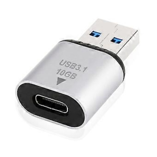 USB 3.1 Adapter Typ C Till USB 3.1 Adapter Hona Till Hane USB C Konverterare USB Typ C Konverterare för PC Bärbara Datorer 10Gbps