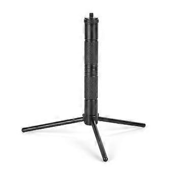 Lättviktig Lamphållare i Aluminiumlegering Avtagbart Lampstativ Utomhus Portabel Lamphållare med Stativ Multifunktionell Lampa Kamera Rack Camping Tillbehör