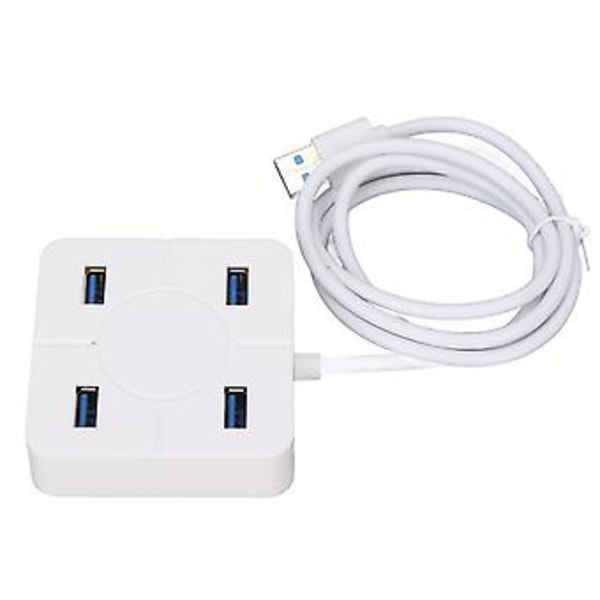 USB-jakaja, USB-keskitin 4 porttia USB-telakointiasema Pöytätietokoneen USB-keskitin Monipuolinen toiminnallisuus