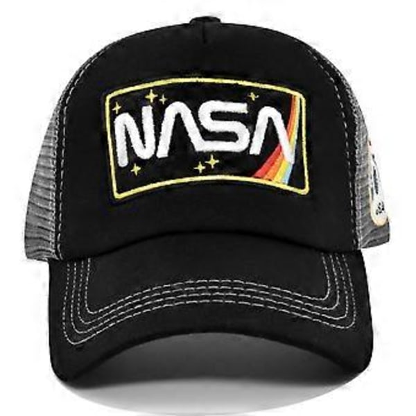 NASA broderad baseballkeps American Airlines broderad keps med skärm meshkeps personlig brodyr böjd brätte solhatt