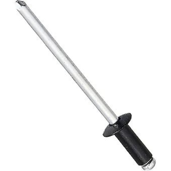 Black Rivet 120 Stk Blindnagler Nagler Med Boks Aluminium Nagler Popnagler Popnagler Sortiment Åpne Runde Nagler Aluminium Blindnagler Kuplet Hode