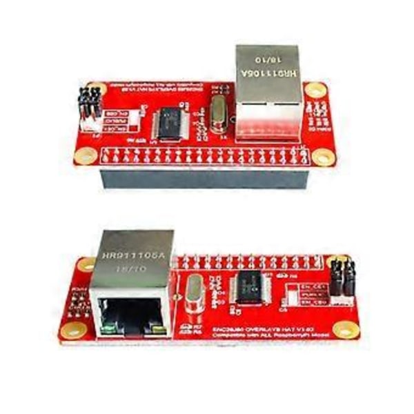 ENC28J60 LAN Ethernet Nätverksadaptermodul för Raspberry Pi Zero