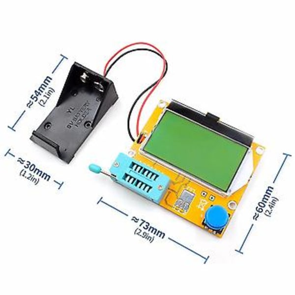 Meter 328 Transistor Er Digital V2.68 -t4 Cce Mos/pnp/npn 12864 Lcd Skärm Er