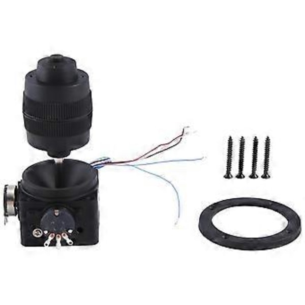4-akselinen joystick-potentiometri painikkeella -D400A-R4 10K 4D-ohjain teollisuuskäyttöön johdolla