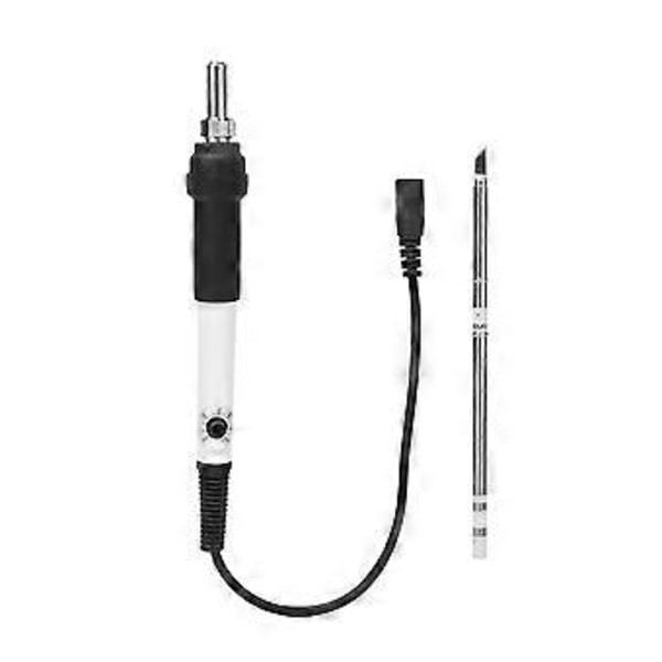 Sähköinen juotoskolvi säädettävällä lämpötilalla, nopea lämmitys, DIY-sarjat 200-400 DC12-24V Valkoinen