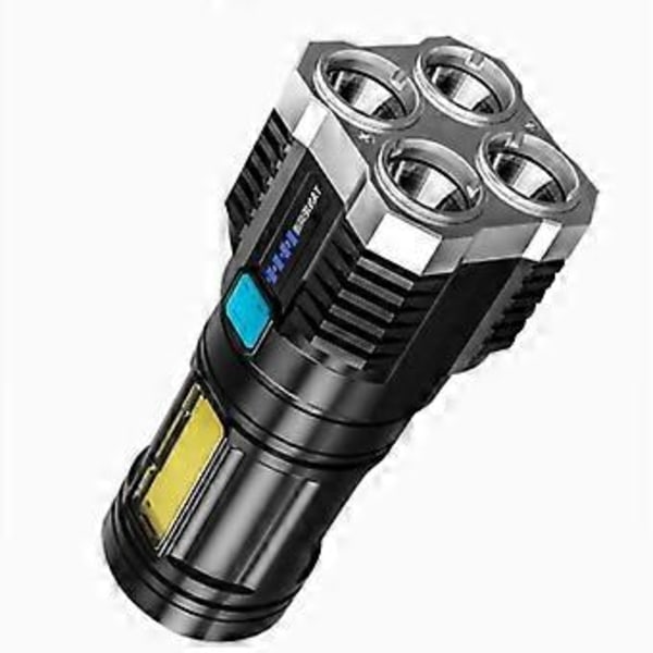 Flash Ultra Led Uppladdningsbar Sida 4led Utomhuslampa För Kamera