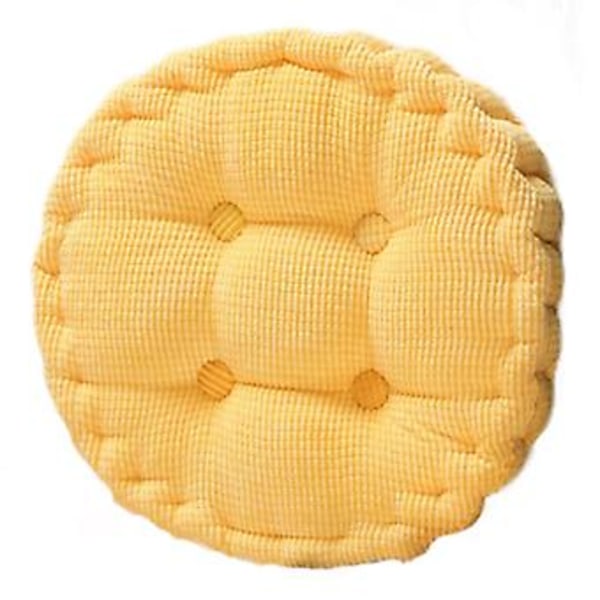 Tuolinpehmuste, pyöreät istuintyynyt ruokatuoleihin, mukavat pehmustetut tuolinpehmusteet kotiin, toimistoon, patiolle, autoon, 40 cm