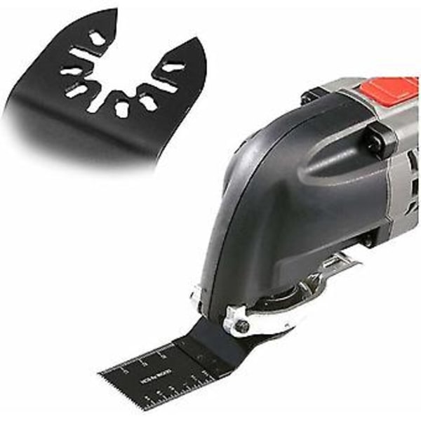 10-pack Oscillerande Multiverktygsblad Precision Trä Metall Oscillerande Sågblad Universal Multiverktyg Snabbkoppling