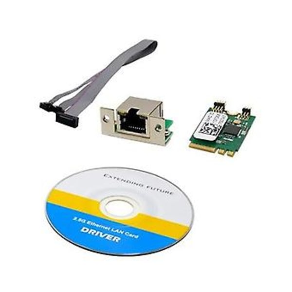 M.2 A+e Key 2.5g Ethernet Lan-kort Rtl8125b Industriel Kontrol Netværkskort Pci Udvidelseskort Netværk A