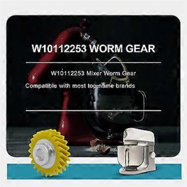 Reservedele til gear til W10112253 Mixer 5K45SS 5K5SS 5KPM5 Køkkentilbehør