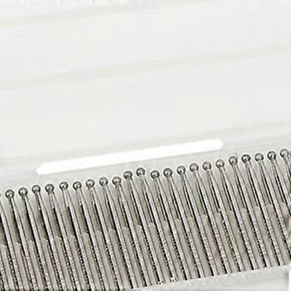 30 st Kulhuvud Diamantslipstift 3mm Runda Elektriska Slipmaskinsverktyg för Kraftgravyr