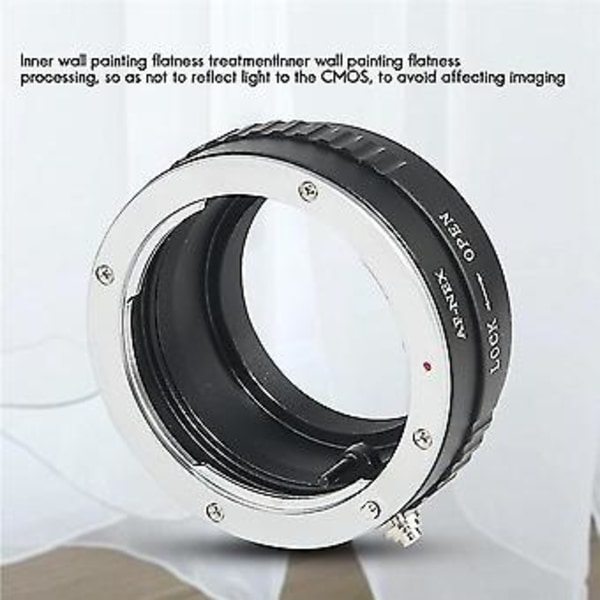 Objektiivin sovitinrengas SLR AF -kiinnitteiselle objektiiville Sony Micro-single -rungolle