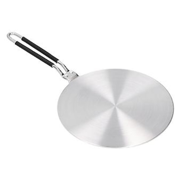 Värmespridare Rostfritt Stål Induktionsadapterplatta för Gasspis Köksredskap 22cm