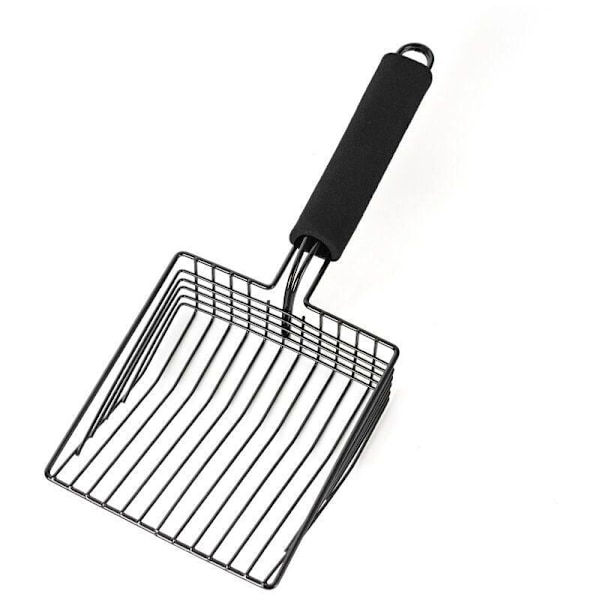 Metal kattebakkeskovl, Poop Shovel Artifact, Katteafføringsskovl Rengøringsartikler