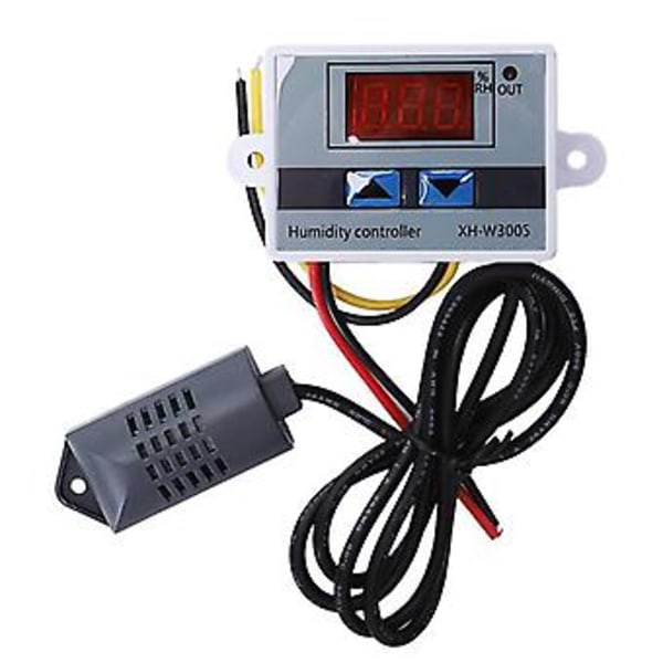 Xh-w3005 Ac 110-220v 10a Digitaalinen Kosteudensäädin 0-99%rh Kosteudensäädin Kosteusanturilla