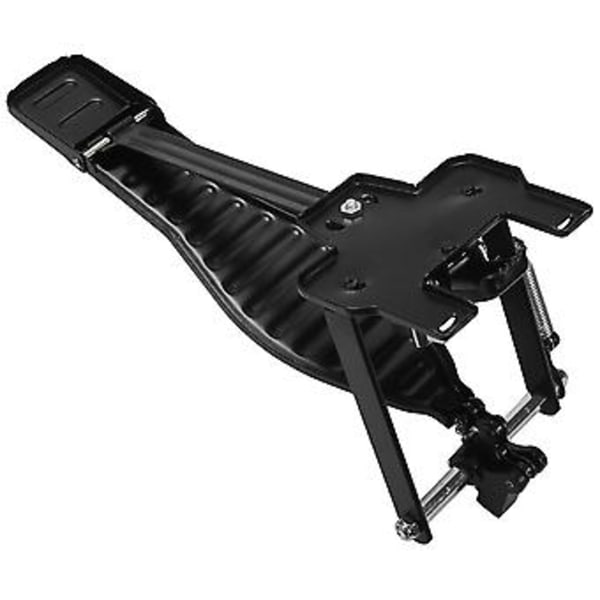 Enkel Fjäder Bastrumma Pedal för Barn i Aluminiumlegering, Justerbar Slaglängd med Ullklubba Percussio