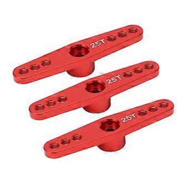 RC Servo Varsi Sarvi, 3kpl 25T Alumiiniseos T Alumiini RC Servo Varsi Sarvi Alumiiniseos RC Servo Varsi Sarvi Ammattimaisesti Testattu