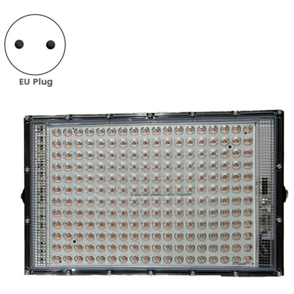 Spektrum LED växtlampa PhytoLamp för växter Blomfröplantor 200W Räckvidd Utomhusstrålkastare EU-kontakt