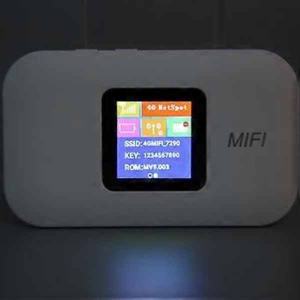 Mobil Hotspot, Mobil WiFi Hotspot med Bærbar Wi-Fi Router Bærbar WIF Ekstraordinært Håndværk