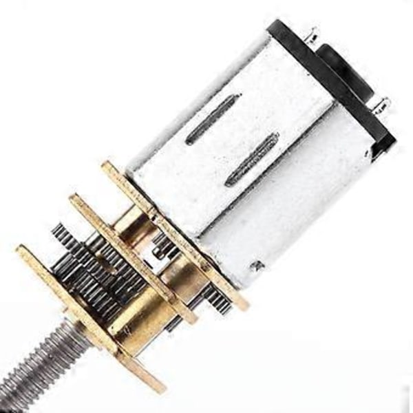 6V Gearreduktionsmotor med M3*55MM skruegevind udgangsaksel (300RPM)