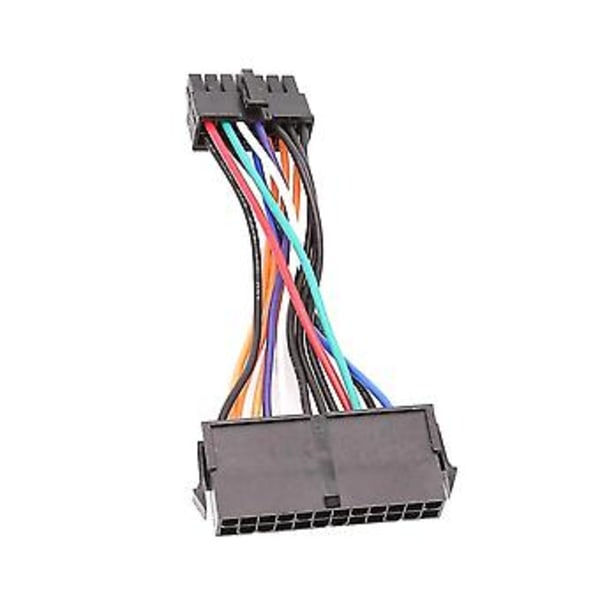 Atx 24p - 14p virtalähdekaapeli 24pin - 14pin adapterikaapeli Q77 B75 A75 Q75 emolevylle 10cm