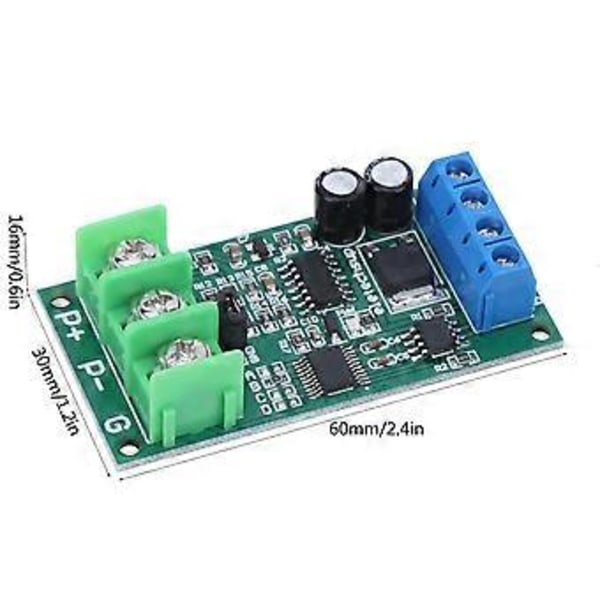 PT100 Platinatermisk Resistans RTD Temperatursensor Transmitter RS485 MODUBS RTU Modul