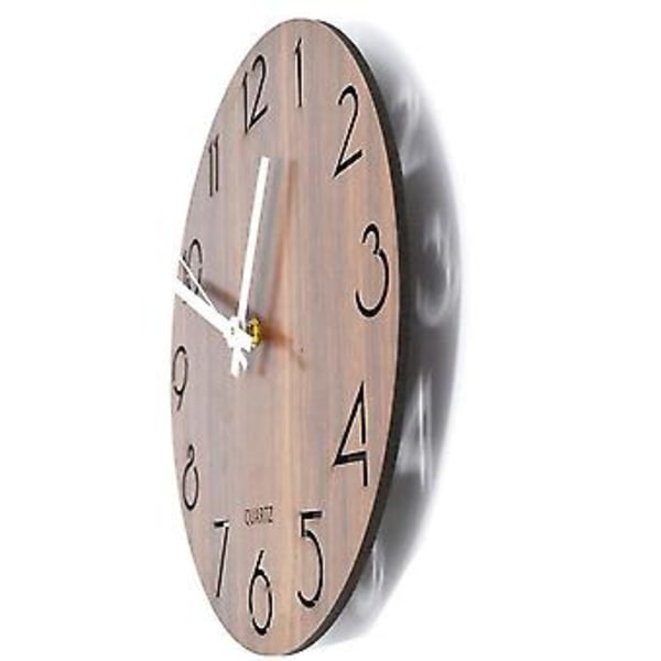 12 Tommers Vinta Ara Numeral Ric Tuscan Rative Rund Klokke