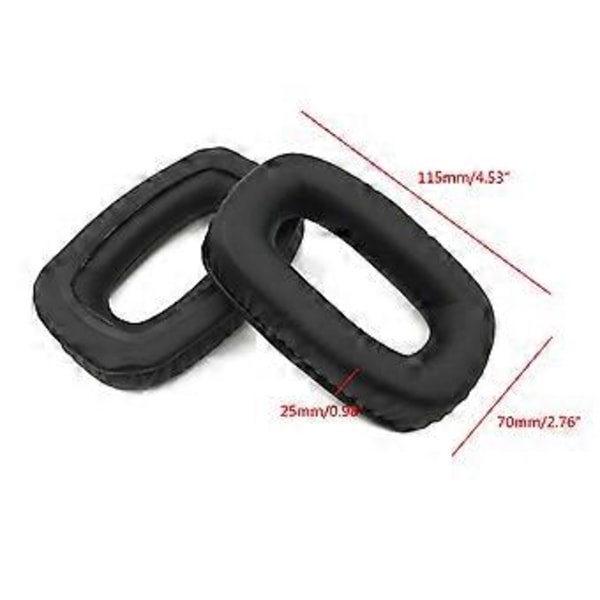 Komfortable øreputer for Beyerdynamic DT100 D1T02 DT108 DT109 DT150 hodetelefoner Tykk Memory Foam-pute