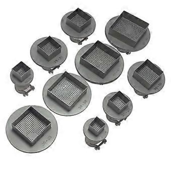 1 stk. BGA Dyse SMD Svejsedyse 850 Varmluft Svejsestation Dyser, Universal BGA Dyse Svejsetilbehør 15x15mm