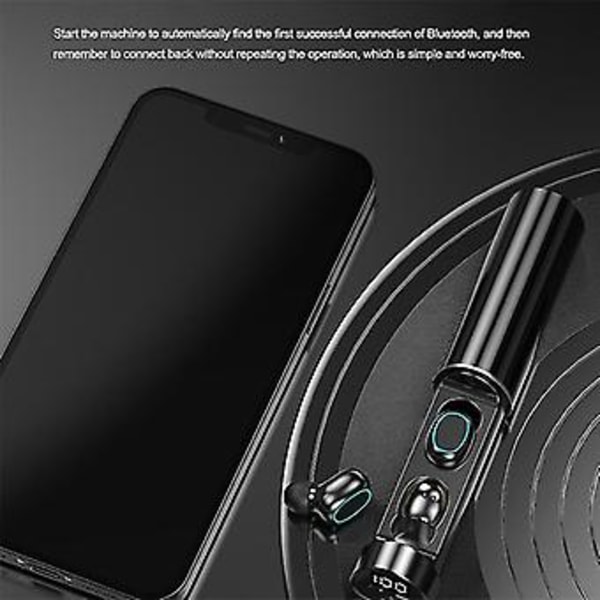 Mini Tws Langattomat Bluetooth-kuulokkeet Korvanapit Korvan Sisään Musiikki Mikrofoni B:llä