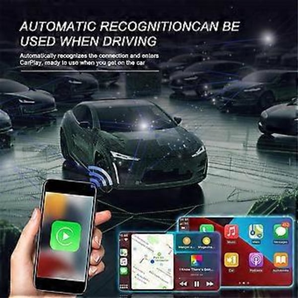 Carplay Ai Box Langaton Android Auto Smart TV Box Auton Älykäs Järjestelmä Mini Box Langaton Android Auto Ai Box