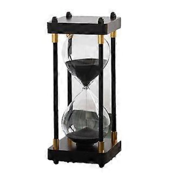 Lyxigt Retro Timglas 30 Minuter - Elegant Timglas för Kontor, Studierum & Heminredning, Perfekt Som Avkopplingsgåva