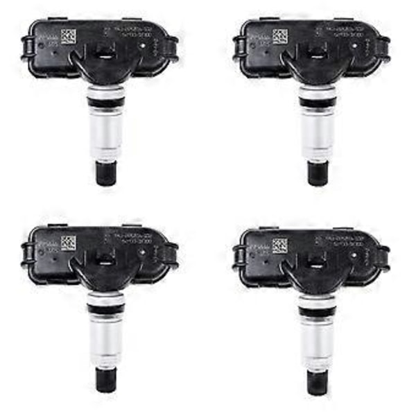 4 st 52933-3X300 433Mhz TPMS Sändare Däcktryckssensor för 2010-2014 529333X300 Biltillbehör
